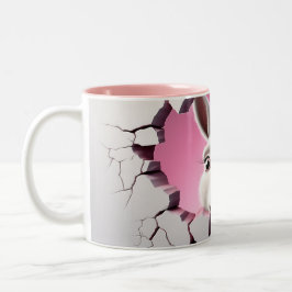 Taza Bicolor Cute Donkey