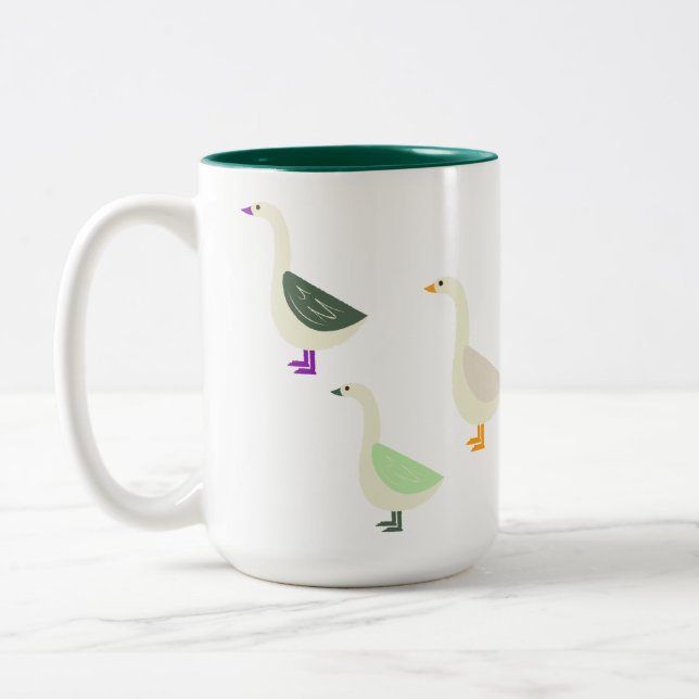 Taza Bicolor Cute ducks (Izquierda)