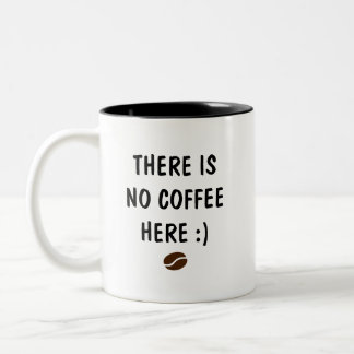 Taza Bicolor Cute Funny Text Coffee Lover Personalizado Dos Ton