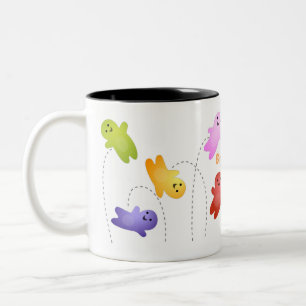 Taza Bicolor Cute jelly bebés dulces personalizado