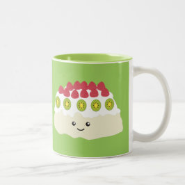 Taza Bicolor Cute Kawaii Pavlova