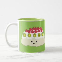 Taza Bicolor Cute Kawaii Pavlova