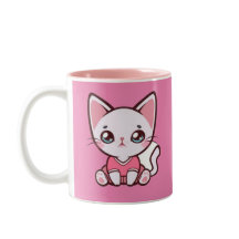 Cute Personalizado Kitty Mug