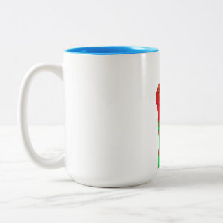 Taza Bicolor cute romantic mug