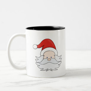 Taza Bicolor Cute Santa Claus