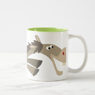 Taza Bicolor Cute Swift Personalizado Horse Mug