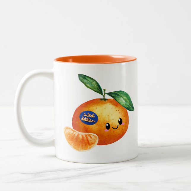 Taza Bicolor Cutest Dietitian Mug (Izquierda)