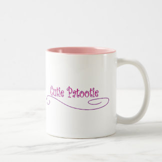 Taza Bicolor Cutie Patootie Mug