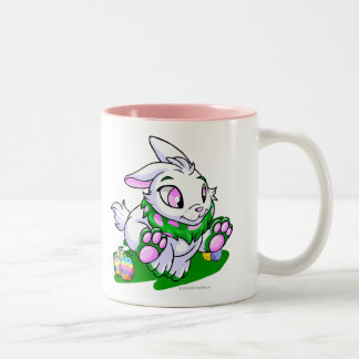 Taza Bicolor Cybunny verde que compite con a través de neggs