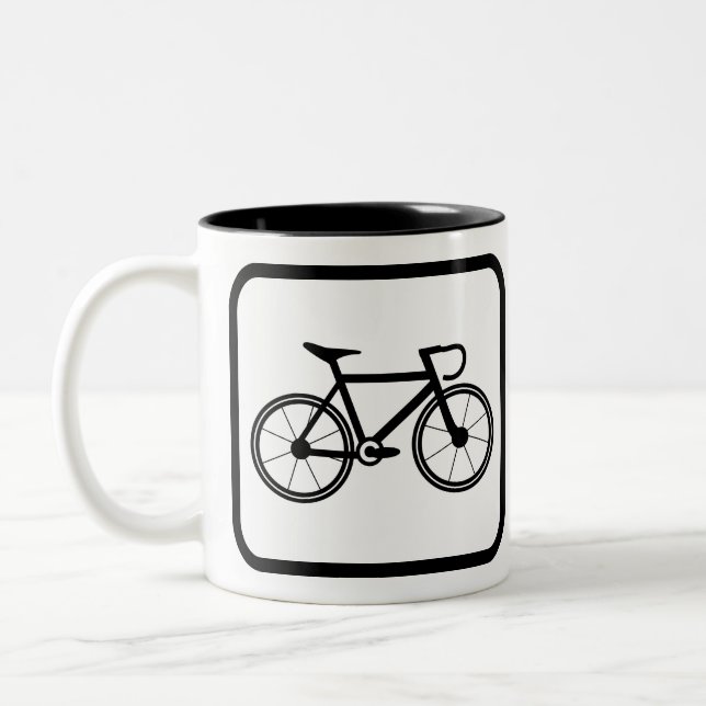 Taza Bicolor Cyclist Pro (Izquierda)