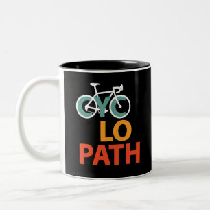 Taza Bicolor Cyclopath Bicycle Funny Cycling
