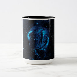 Taza Bicolor Cygnus Loop Nebula (NASA)