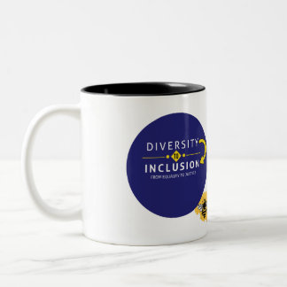 Taza Bicolor D2I, Inc Mug