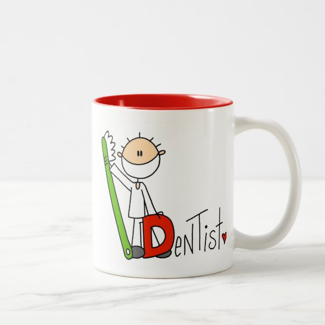 Taza Bicolor D está para el dentista (Derecha)