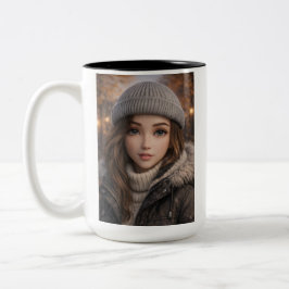 Taza Bicolor Da vida a tu personaje favorito en tu mañana