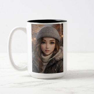 Taza Bicolor Da vida a tu personaje favorito en tu mañana