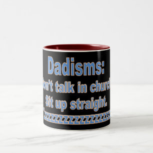 Taza Bicolor Dadisms: No hable en iglesia se incorporan