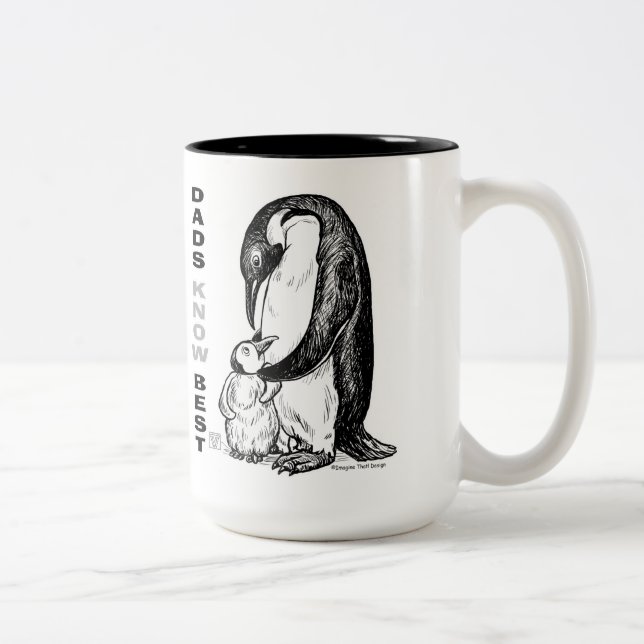 Taza Bicolor Dads Know Best (Derecha)