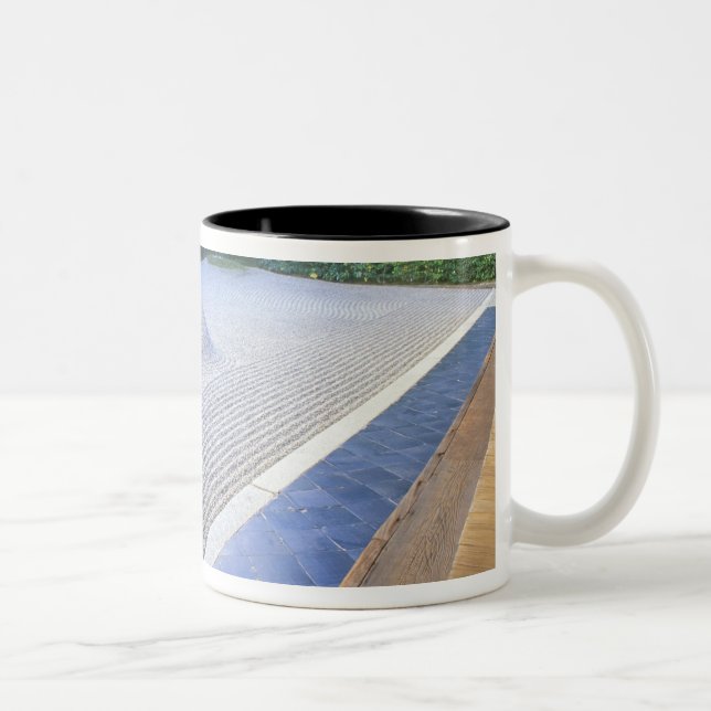 Taza Bicolor Daisen-in Temple Garden, Daitokuji, Kioto, Japón (Derecha)