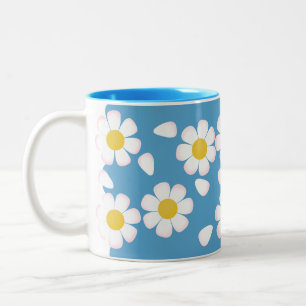 Taza Bicolor Daisy Sky Springtime Mug