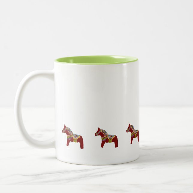 Taza Bicolor Dala Horses Mug (Izquierda)