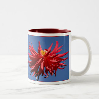 Taza Bicolor Dalias del baile