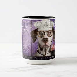 Taza Bicolor Dalmatian Baking Coffee Mug