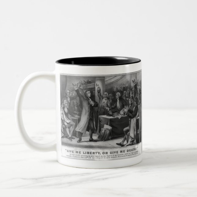 Taza Bicolor Dame libertad, o dame muerte (Izquierda)