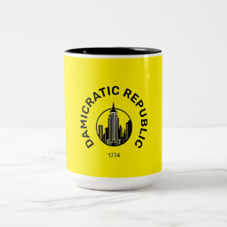 Taza Bicolor Damicratic Mug