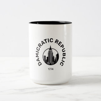 Taza Bicolor Damicratic Mug
