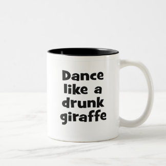 Taza Bicolor Dance ebrio jirafa bf