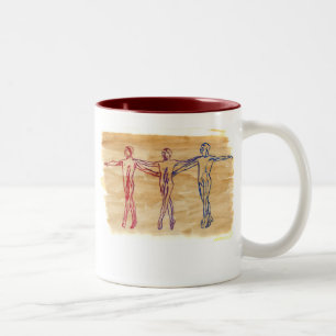 Taza Bicolor Dance Harmony Mug
