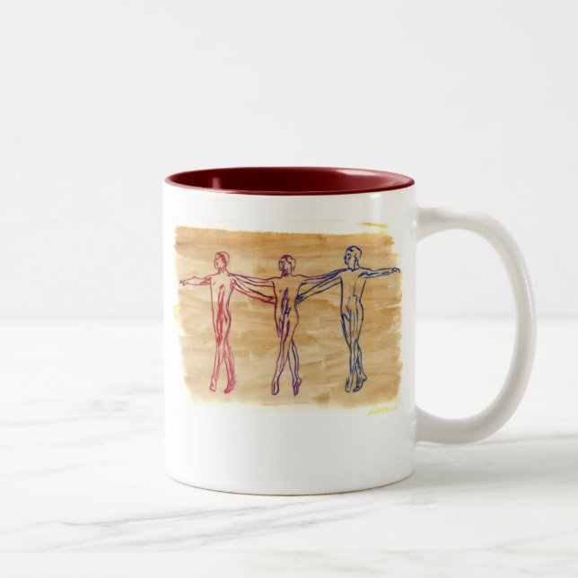 Taza Bicolor Dance Harmony Mug (Derecha)