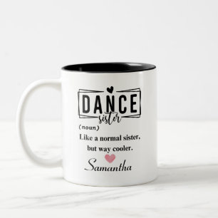 Taza Bicolor Dance Sister