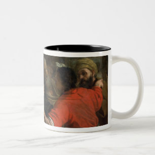 Taza Bicolor Daniel que interpreta el primer sueño de