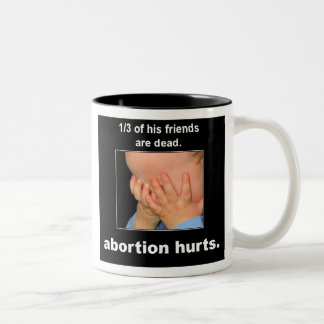 Taza Bicolor daños del aborto