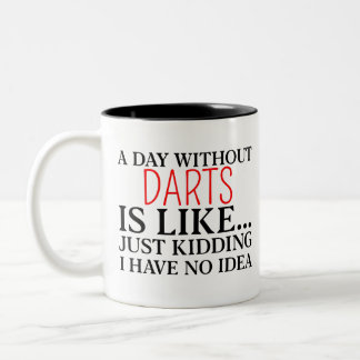 Taza Bicolor dardos