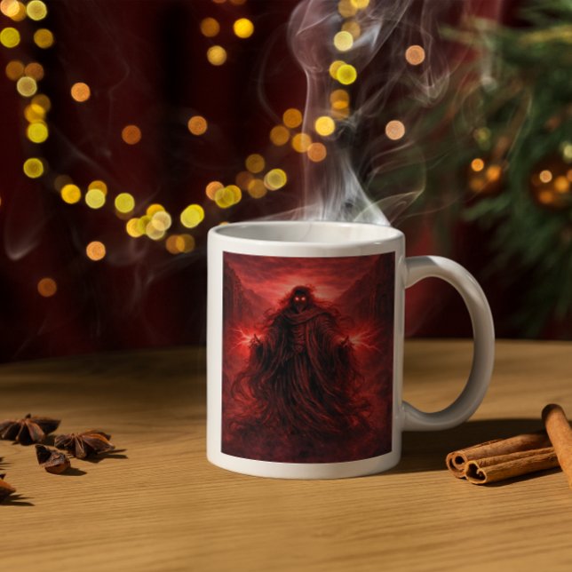 Taza Bicolor Dark God Symbol Gothic Fantasy  (Subido por el creador)