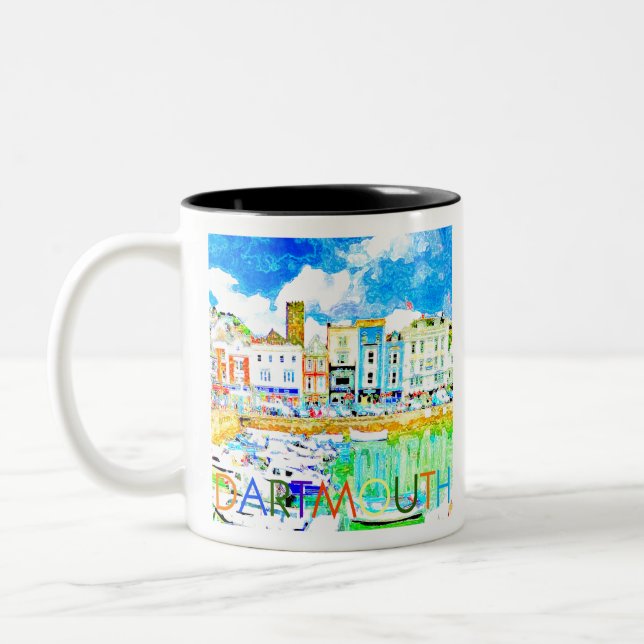 Taza Bicolor Dartmouth (Izquierda)