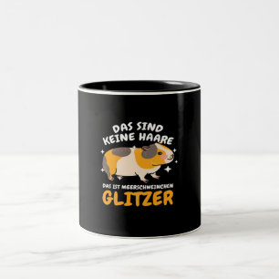 Taza Bicolor Das Sind Keine Haare Das Ist Meerschweinchen