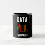 Taza Bicolor Data Whisperer Data Analyst Data Science Stock<br><div class="desc">Este diseño de Data Whisperer es ideal para todo analista de datos que piense que los datos de corazón o la recolección de datos son mi cardio.
Perfecto para todo científico de datos que pueda extrapolar datos sin opinión de datos.</div>
