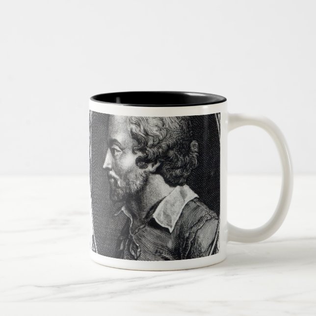 Taza Bicolor David Garrick y Shakespeare (Derecha)
