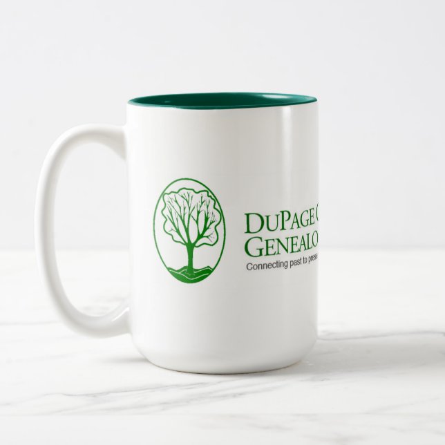 Taza Bicolor DCGS Banner Mug (Izquierda)
