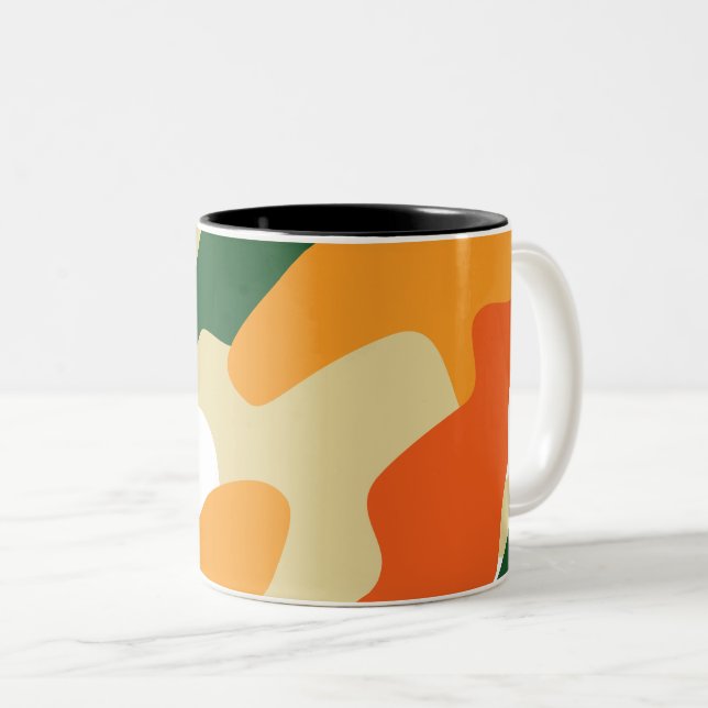 Taza Bicolor de camuflaje (Anverso derecho)