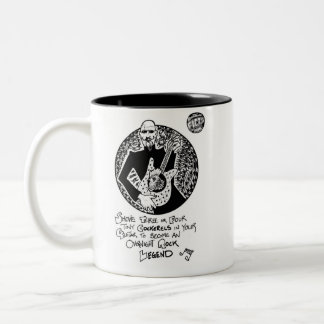 Taza Bicolor De la "taza del 2-Tono leyenda de la guitarra" de