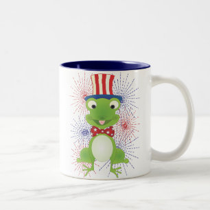 Taza Bicolor ¡De lúpulo la rana!