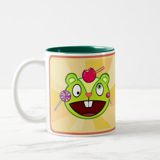 Taza Bicolor De nuez doble (Izquierda)