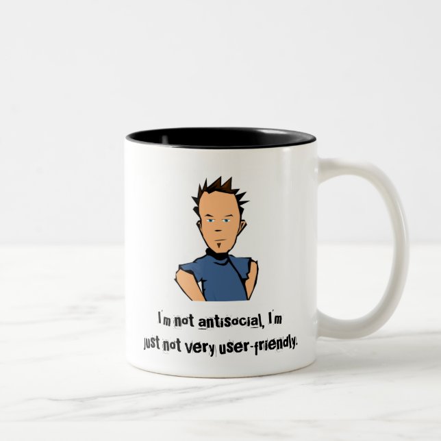 Taza Bicolor De uso fácil (Derecha)