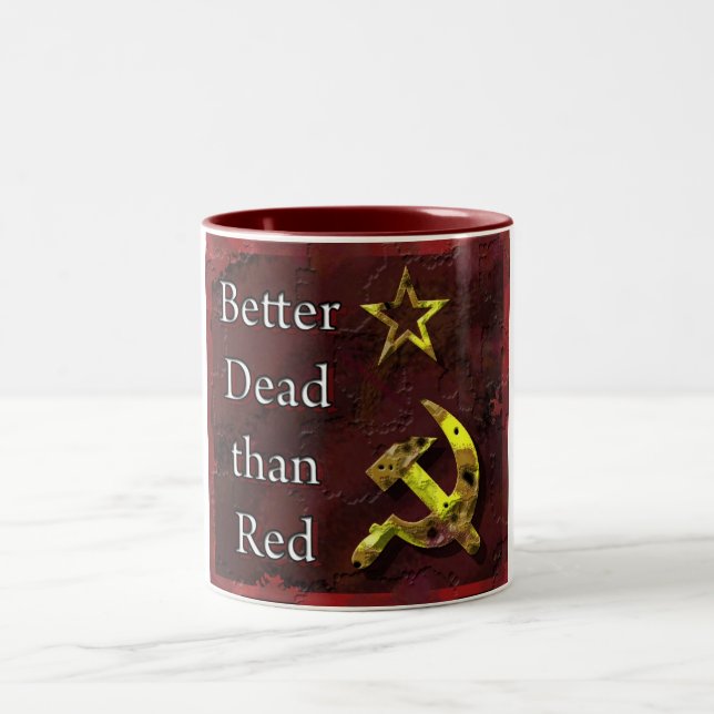 Taza Bicolor deadthanred (Centro)