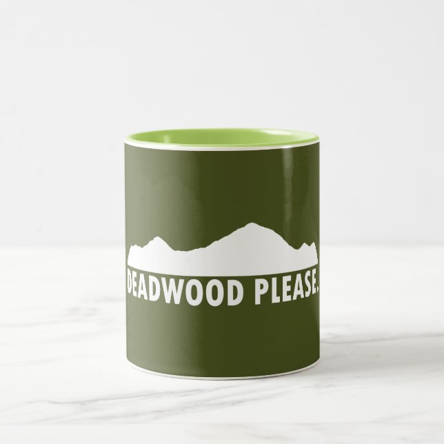 Taza Bicolor Deadwood South Dakota Please (Centro)